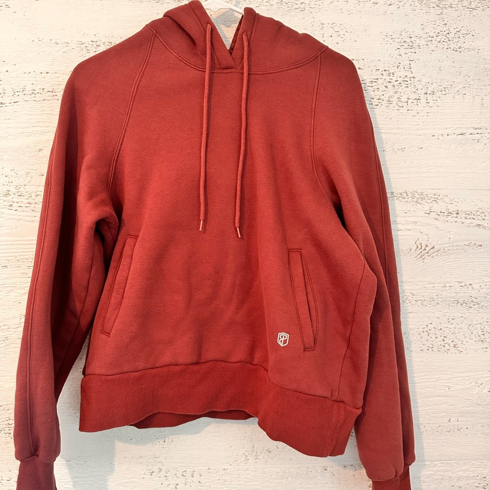 Born Primitive Revival cropped fleece hoodie.  (M)